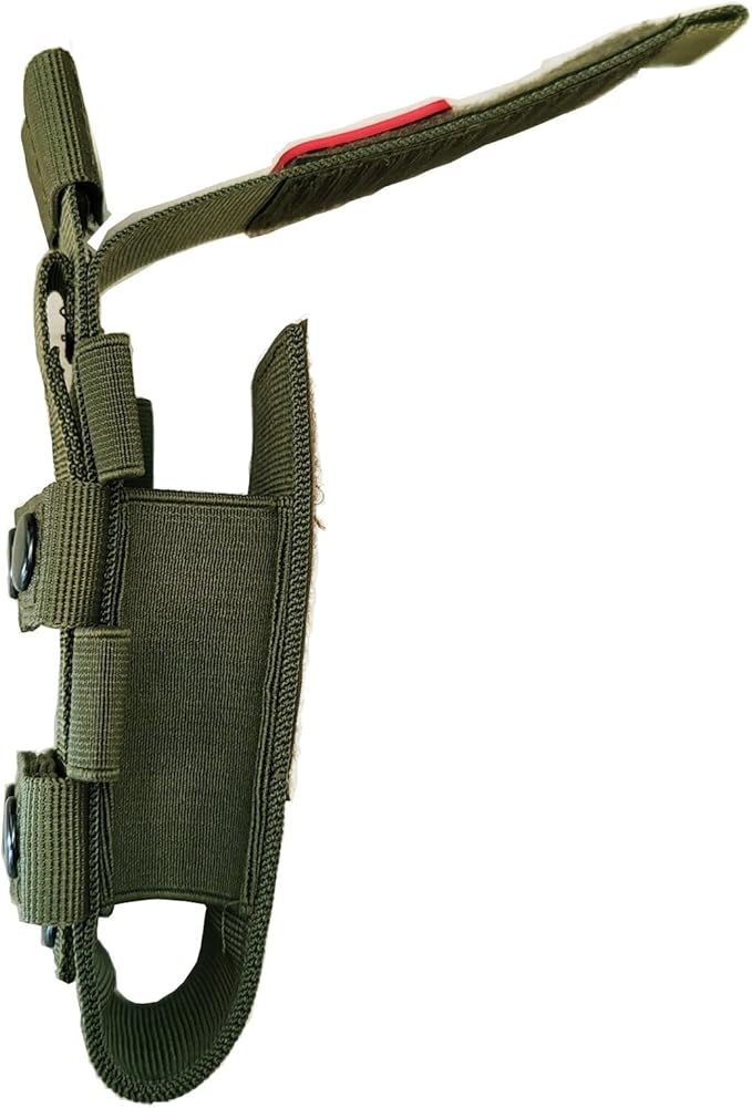 Laser Cut Molle Tourniquet Holder Pouch Tactical First Aid Kit Trauma Medical Shear Pouch Pen&Flashlight Holder IFAK TP Duty Belt Loop