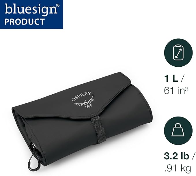 Osprey Ultralight Roll Packing Organizer, Black