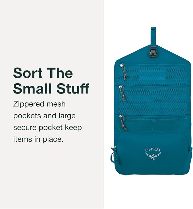 Osprey Ultralight Roll Packing Organizer, Waterfront Blue